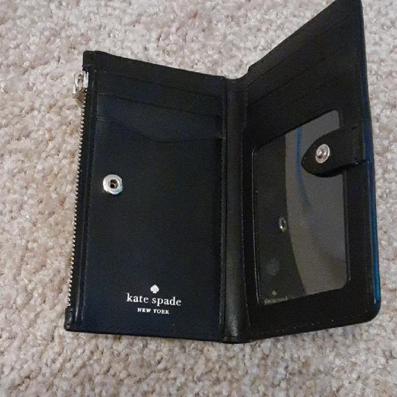 Kate Spade Black Leather Wallet - Picture 5 of 8
